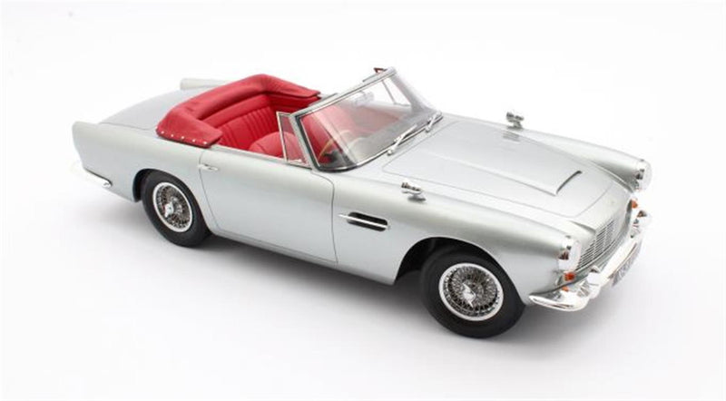 ギャラリービューアに画像をロードする, ASTON MARTIN - DB4 DHC CABRIOLET OPEN 1962 - SILVER /12ART 1/12 ミニカー