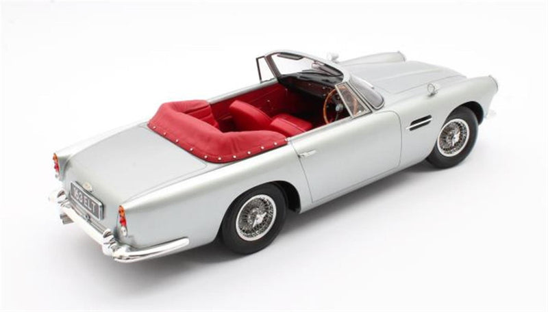 ギャラリービューアに画像をロードする, ASTON MARTIN - DB4 DHC CABRIOLET OPEN 1962 - SILVER /12ART 1/12 ミニカー
