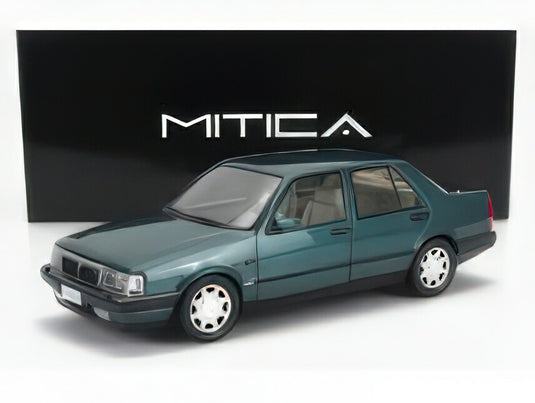 LANCIA THEMA TURBO 16V LX 2S 1991 BLUE PETROL MET (GREEN)/MITICA 1/18ミニカー 海外限定
