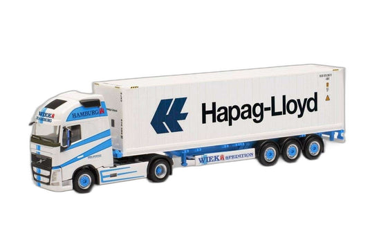 Wiek Volvo FH Globetrotter XL コンテナ/ Herpa 1/87 模型 ミニカー