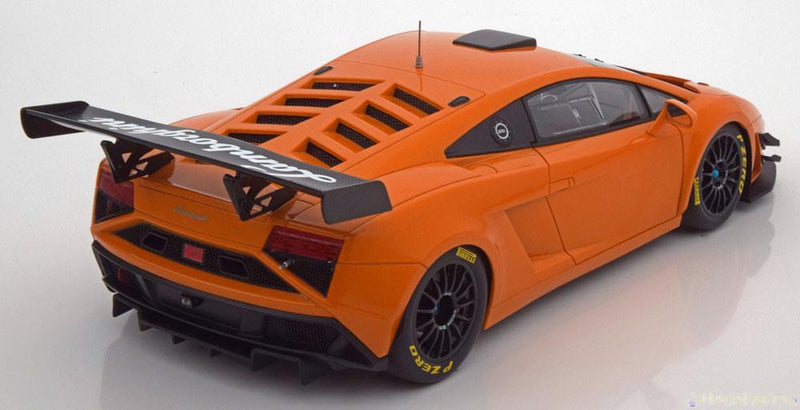 ギャラリービューアに画像をロードする, Lamborghini Gallardo GT3 FL2 2013 オレンジメタリック/ AUTOart 1/18 ミニカー