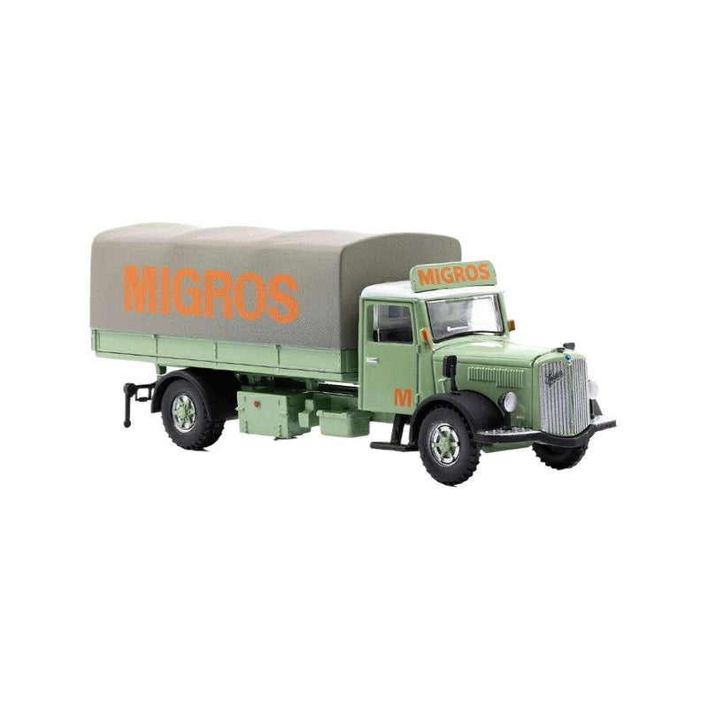 ギャラリービューアに画像をロードする, Migros Saurer S4C / ACE Arwico 1/87 建設機械模型 工事車両