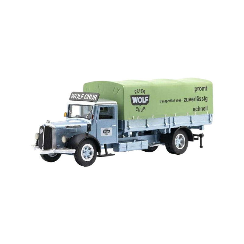 ギャラリービューアに画像をロードする, Saurer S4V / ACE Arwico 1/50 建設機械模型 工事車両