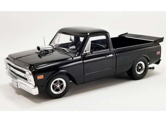 1970 Chevrolet C-10 ナイトトレイン ドラッグアウトローズ ピックアップ ブラック/ACME 1/18ミニカー