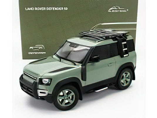 LAND ROVER - NEW DEFENDER 90 75th EDITION 2023 - GREEN BLACK/ALMOST REAL 1/18ミニカー
