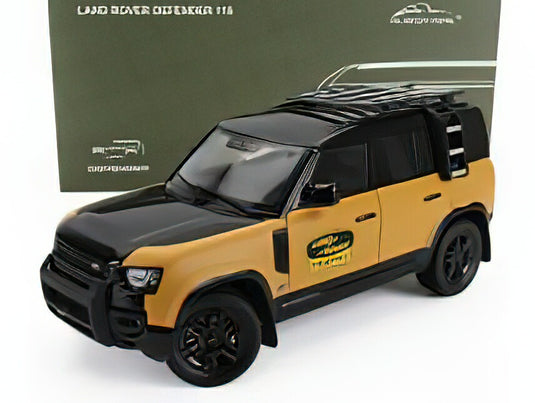 LAND ROVER - NEW DEFENDER 110 TROPHY EDITION 2023 - YELLOW BLACK/ALMOST REAL 1/18ミニカー