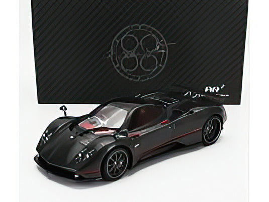 PAGANI ZONDA F 2005 BLACK GLOSS CARBON/ALMOST-REAL 1/18ミニカー