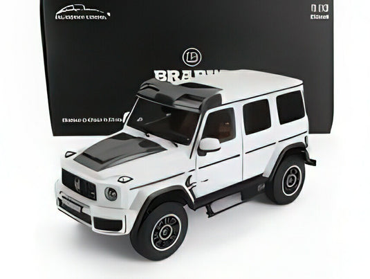 MERCEDES BENZ GCLASS G63 AMG BRABUS BITURBO 2023 DIAMOND WHITE/Almost-Real 1/18ミニカー