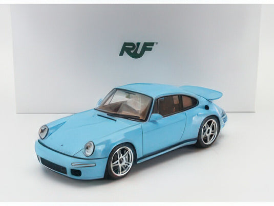 PORSCHE 911 964 RUF CTR ANNIVERSARY COUPE 2017 BAVARIAN SKY BLUE/ALMOST-REAL 1/18ミニカー