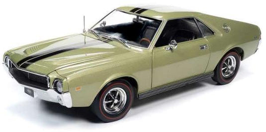 1968 AMC AMX ハードトップ MCACN ライトグリーンメタリック/ AutoWorld  1/18 ミニカー