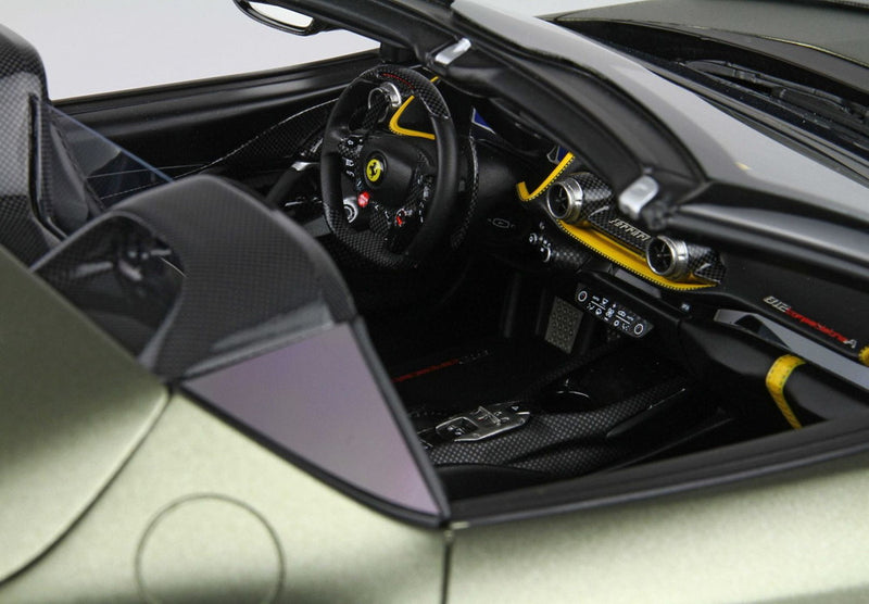 ギャラリービューアに画像をロードする, 【予約】Ferrari 812 Competizione A マットマンツォーニグリーン/ BBR 1/12 15台限定ミニカー