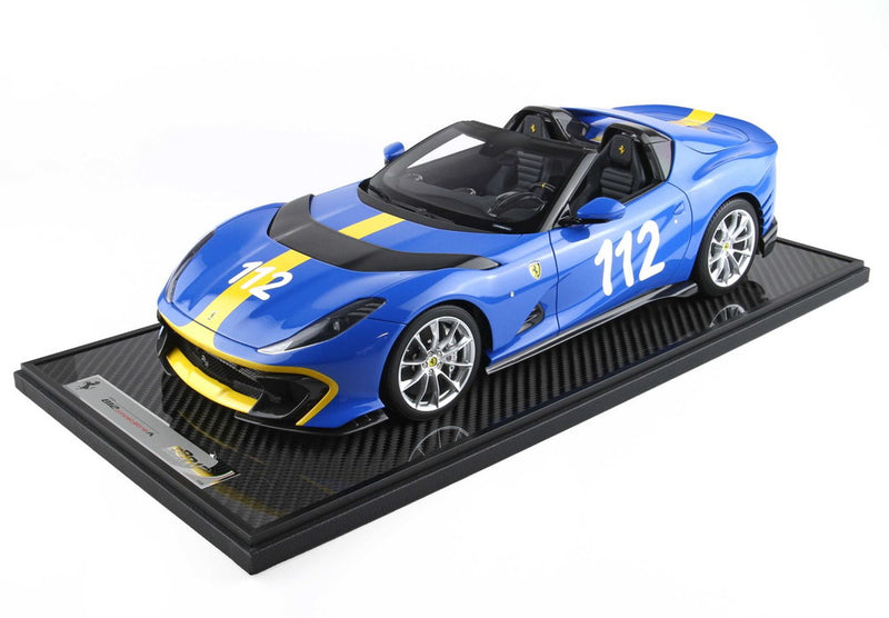 ギャラリービューアに画像をロードする, 【予約】Ferrari 812 Competizione A/ BBR 1/12 28台限定ミニカー