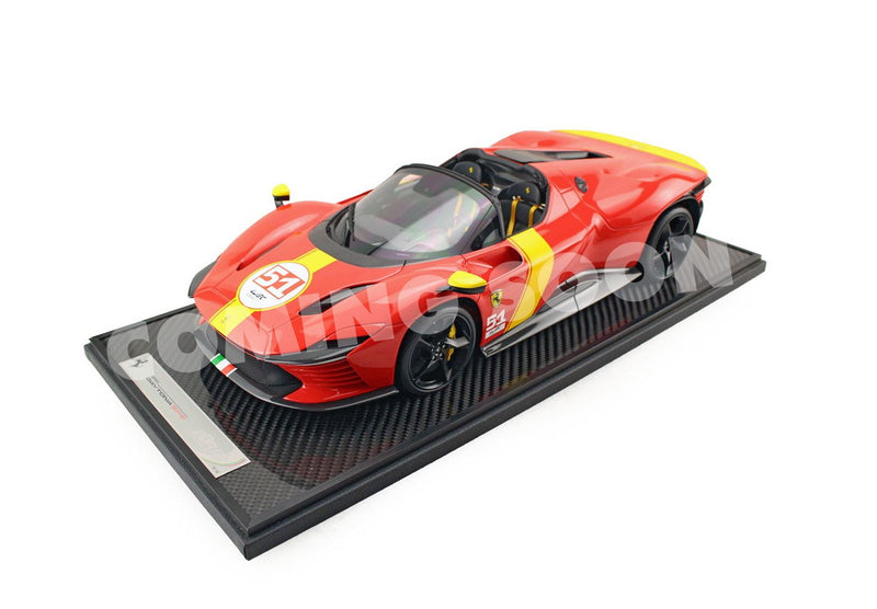 ギャラリービューアに画像をロードする, 【予約】Ferrari Daytona SP3 Serie Icona 499Pリバリー オープンルーフ/ BBR 1/12 10台限定ミニカー