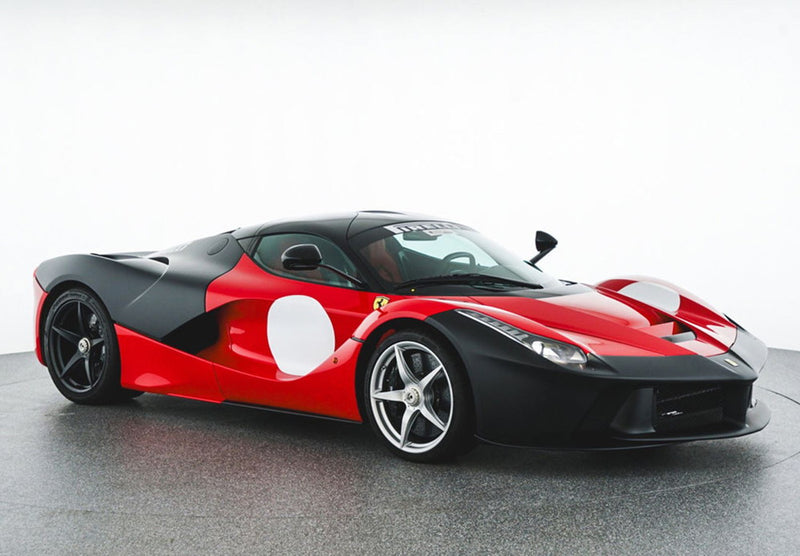 ギャラリービューアに画像をロードする, 【予約】Ferrari LaFerrari テスト 2012 ロッソコルサ322&マットブラック/ BBR 1/12 99台限定ミニカー