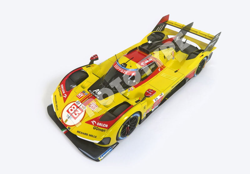 ギャラリービューアに画像をロードする, 【予約】Ferrari 499P N.83 ルマン 2024 ドライバー クビサ イェ シュワルツマン/ BBR 1/12 20台限定ミニカー