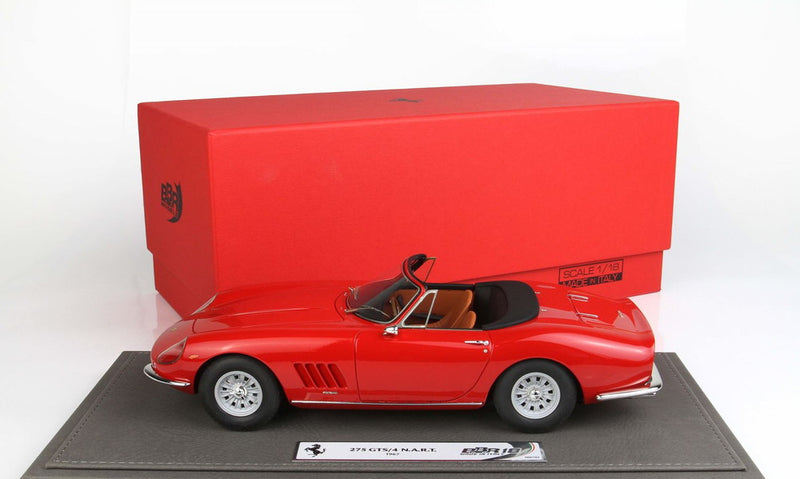 ギャラリービューアに画像をロードする, 【予約】Ferrari 275 GTS/4 NART 1967 レッド/ BBR 1/18 162台限定ミニカー