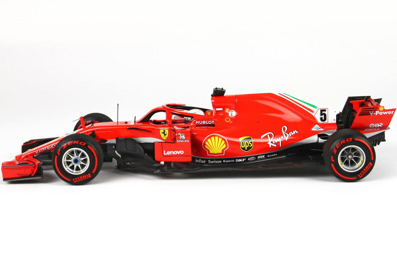 ギャラリービューアに画像をロードする, 【予約】Ferrari SF71-H カナダGP 2018 S.ベッテル ウィナー/ BBR 1/18 ミニカー