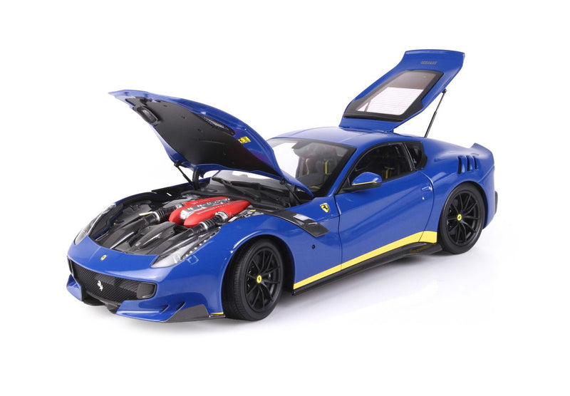ギャラリービューアに画像をロードする, 【予約】Ferrariフェラーリ F12 TDF Azzurro Dino yellow detail / BBR 1/18 ミニカー