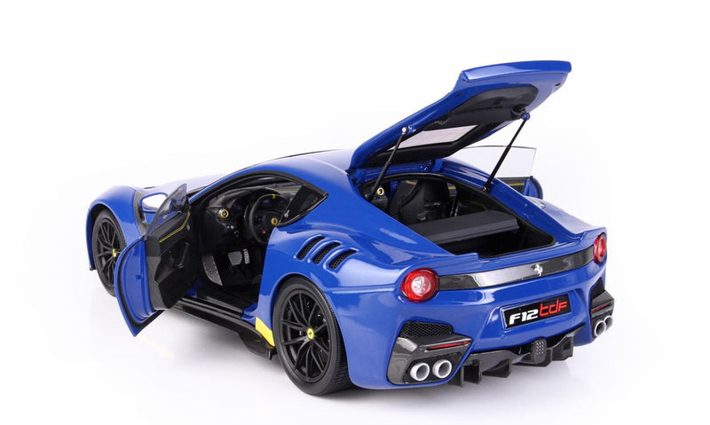ギャラリービューアに画像をロードする, 【予約】Ferrari F12 TDF アズーロディーノ イエローディテール/ BBR 1/18 ミニカー