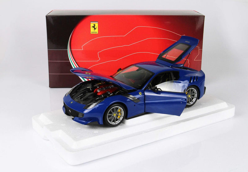 ギャラリービューアに画像をロードする, 【予約】Ferrari F12 TDF アズーロディーノ/ BBR 1/18 ミニカー