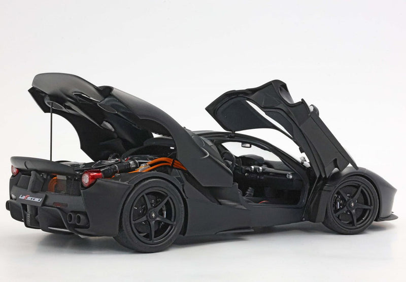 ギャラリービューアに画像をロードする, 【予約】Ferrari LaFerrari 2012 オープンダイキャスト スペシャルパック マットブラック ディスプレイケース付属/ BBR 1/18 78台限定ミニカー