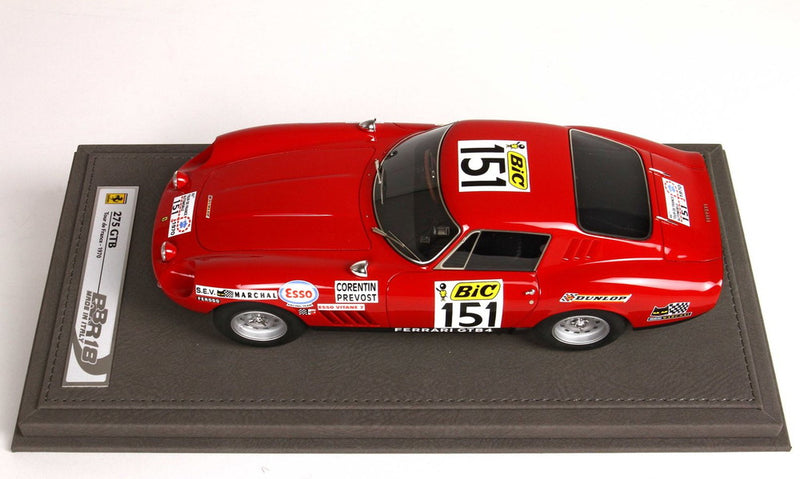 ギャラリービューアに画像をロードする, Ferrari 275 GTB Tour De France 1970Corentin And Prevost/BBR 1/18ミニカー