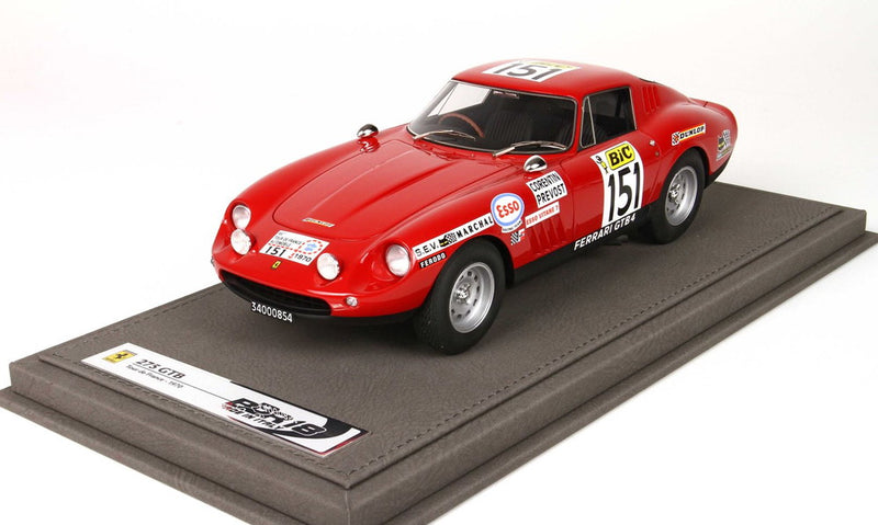 ギャラリービューアに画像をロードする, Ferrari 275 GTB Tour De France 1970Corentin And Prevost/BBR 1/18ミニカー