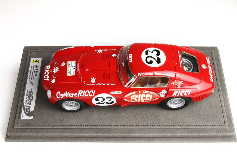 ギャラリービューアに画像をロードする, Ferrari 375 MM Carrera Panamericana 1953/ BBR 1/18 150台限定ミニカー