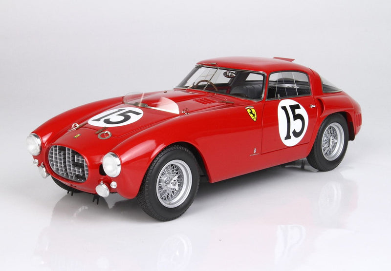 ギャラリービューアに画像をロードする, 【予約】Ferrari 340 MM SN 0320 24h ルマン 1953 ドライバー Marzotto Marzotto/ BBR 1/18 250台限定ミニカー