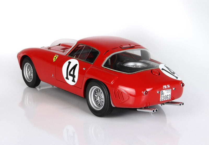 ギャラリービューアに画像をロードする, 【予約】Ferrari 340 MM SN 0322 24h ルマン 1953 ドライバー Farina Hawthorn/ BBR 1/18 250台限定ミニカー