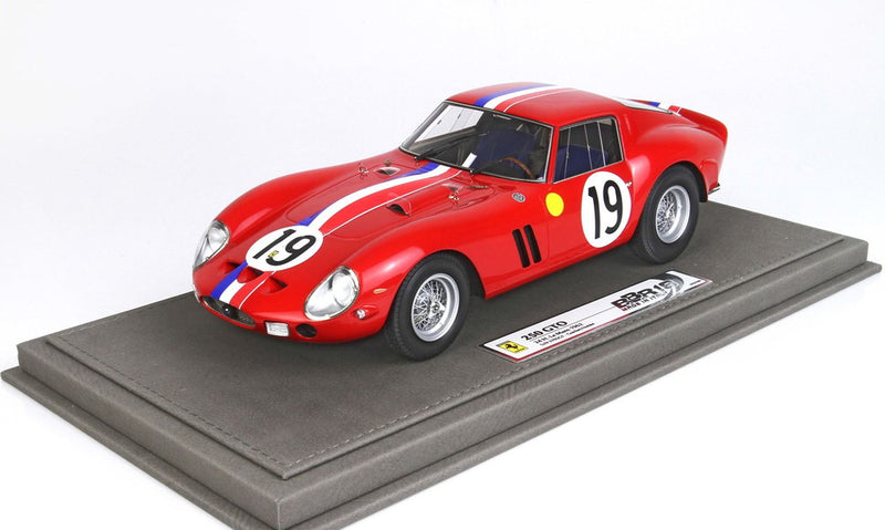 ギャラリービューアに画像をロードする, 【予約】Ferrari 250 GTO 24h ルマン 1962 SN 3705 GT/ BBR 1/18 500台限定ミニカー