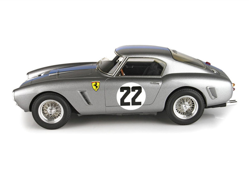 ギャラリービューアに画像をロードする, 【予約】Ferrari 250 SWB 24h ルマン 1960 N. 22 Noblet Helde/ BBR 1/18 99台限定ミニカー