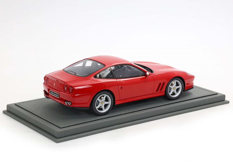 ギャラリービューアに画像をロードする, 【予約】Ferrariフェラーリ 550 Maranello 1996 made in italy Rosso Corsa Black / BBR 1/18 ミニカー