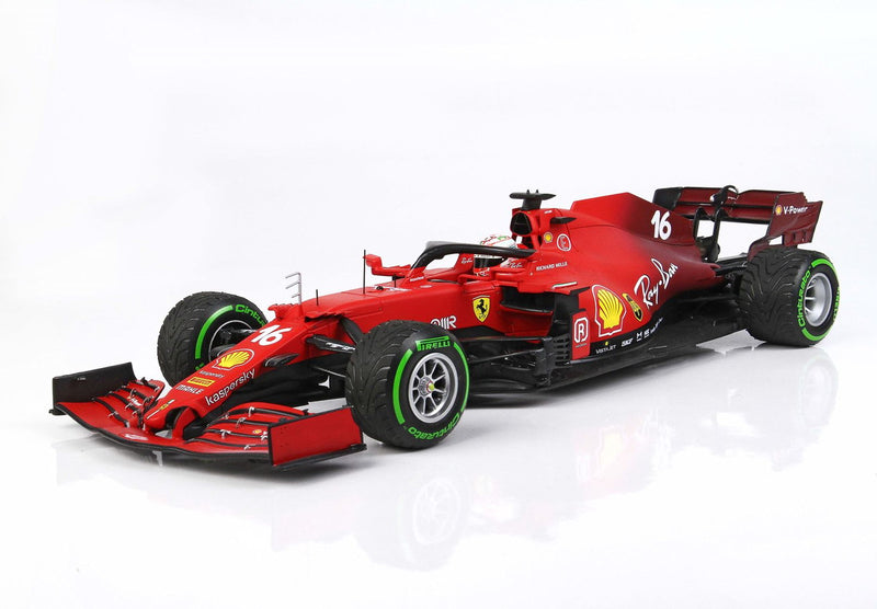 ギャラリービューアに画像をロードする, 【予約】Ferrariフェラーリ SF21 GP Emilia Romagna C.Leclerc n.16 GREEN intermediate 限定600台 / BBR 1/18 ミニカー