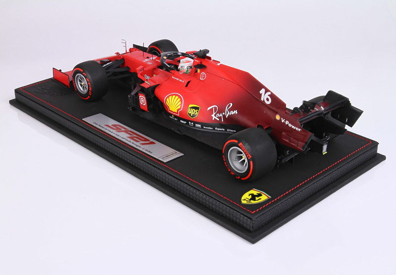 ギャラリービューアに画像をロードする, 【予約】Ferrariフェラーリ SF21 GP Emilia Romagna Leclerc n.16 限定150台 / BBR 1/18 ミニカー