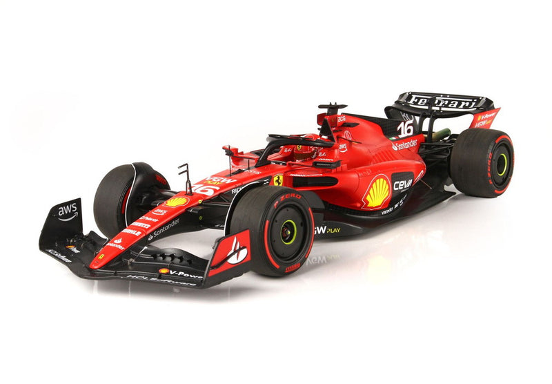 ギャラリービューアに画像をロードする, 【予約】Ferrari SF-23 バーレーンGP 2023 C.ルクレール/ BBR 1/18 ミニカー