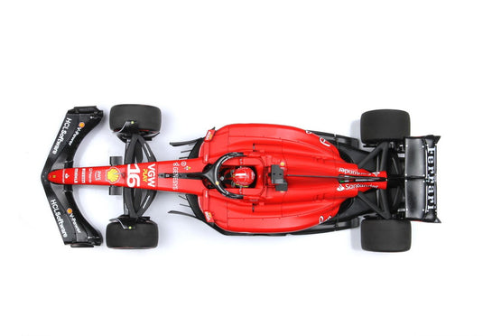 FERRARI F1 SF 23 TEAM SCUDERIA FERRARI N 16 3rd BELGIUM GP 2023 CHARLES LECLERC RED BLACK/BBR 1/18ミニカー