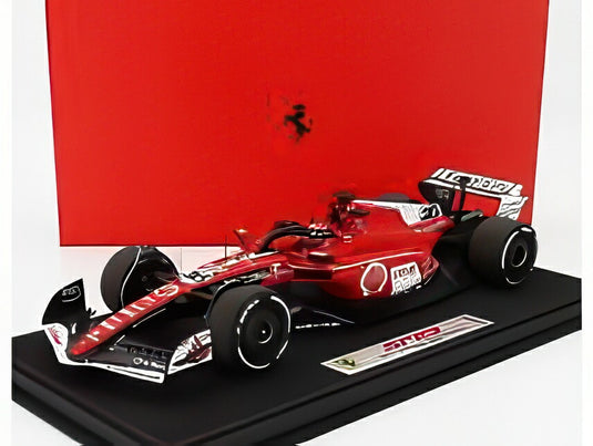 FERRARI F1 SF-23 TEAM スクーデリア・フェラーリ N 16 ラスベガスGP 2023 シャルル・ルクレール レッド ホワイト ブラック/BBR 1/18ミニカー 299台限定
