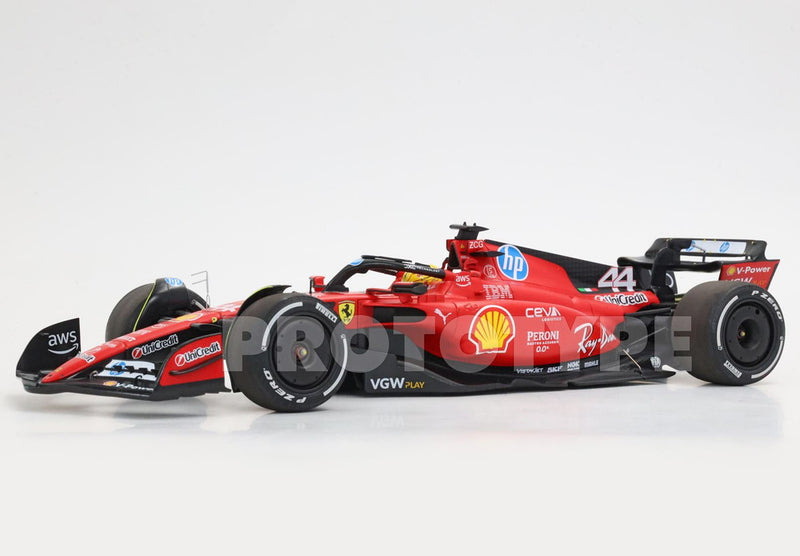 ギャラリービューアに画像をロードする, 【予約】Ferrari SF23 ハミルトン ラグジュアリーパック フィオラノテスト 2025 N.44/ BBR 1/18 ミニカー