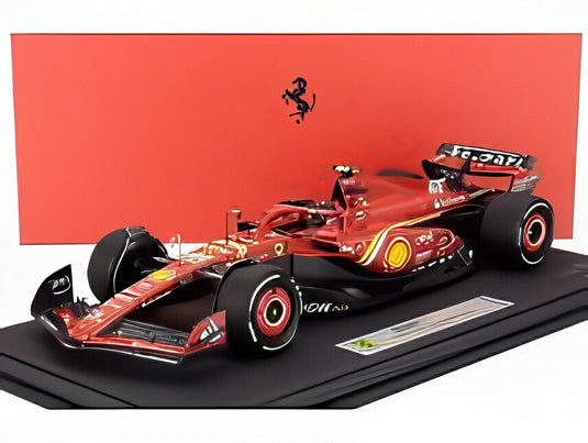 FERRARI F1 SF-24 チームスクーデリアフェラーリ N55 優勝 オーストラリアGP 2024 C.サインツ レッドブラック/ BBR 1/18 180台限定ミニカー