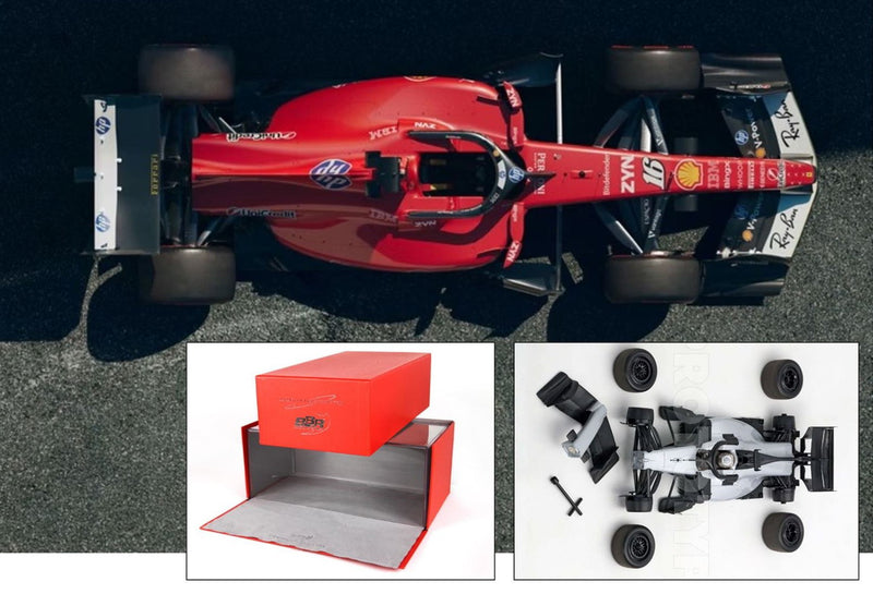 ギャラリービューアに画像をロードする, 【予約】Ferrariフェラーリ SF26 Gran Premio Italia 2026 Leclerc Schumacher Tribute / BBR 1/18 ミニカー