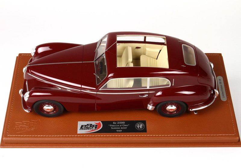 ギャラリービューアに画像をロードする, 【予約】Alfa Romeo Freccia D Oro レッド/ BBR 1/18 36台限定ミニカー