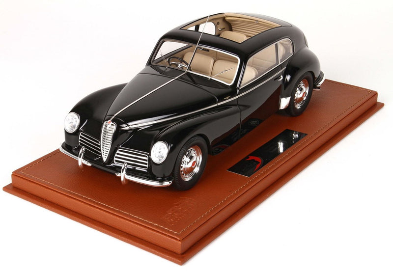 ギャラリービューアに画像をロードする, 【予約】Alfa Romeo Freccia D Oro グロスブラック/ BBR 1/18 96台限定ミニカー