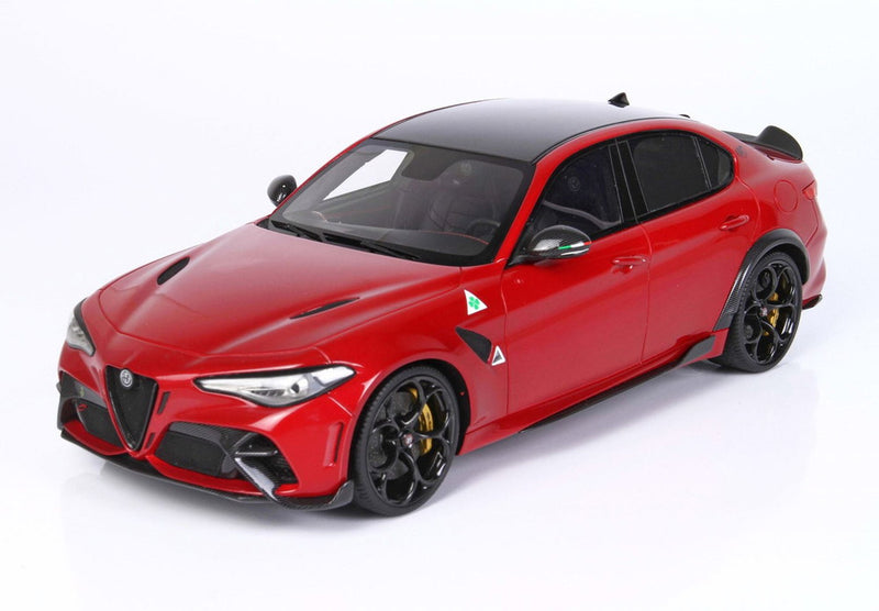 ギャラリービューアに画像をロードする, 【予約】Alfa Romeo Giulia GTA ロッソGTA ゴールドブレーキ/ BBR 1/18 250台限定ミニカー