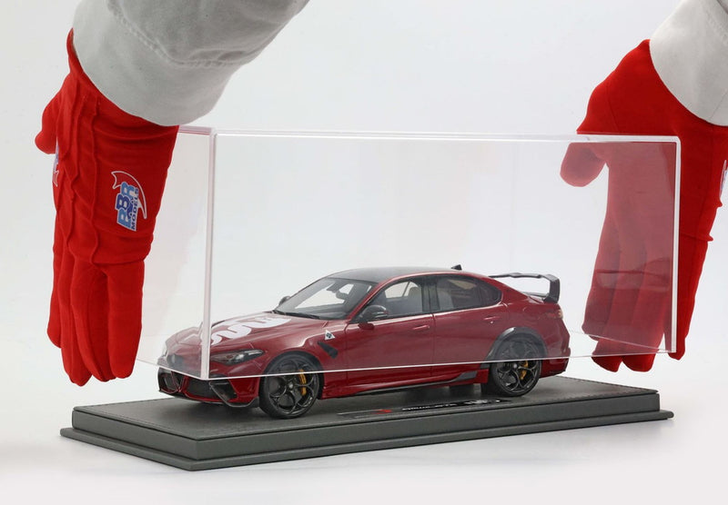 ギャラリービューアに画像をロードする, Alfa Romeo Giulia GTA スペシャルバージョン レッドコンペティツィオーネ/ BBR 1/18 20台限定ミニカー