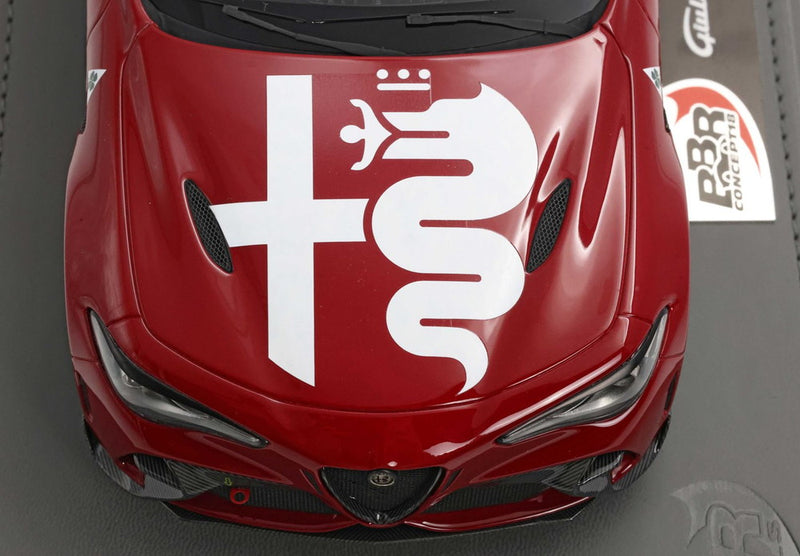 ギャラリービューアに画像をロードする, Alfa Romeo Giulia GTA スペシャルバージョン レッドコンペティツィオーネ/ BBR 1/18 20台限定ミニカー