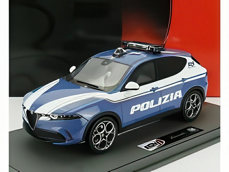 ギャラリービューアに画像をロードする, 【予約】Alfa Romeo Tonale Polizia仕様/ BBR 1/18 100台限定ミニカー