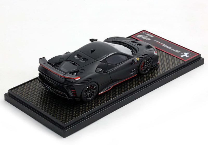 ギャラリービューアに画像をロードする, 【予約】Ferrariフェラーリ SF90 XX Stradale #16 Matt black / BBR 1/43 ミニカー