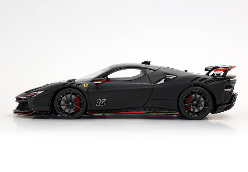 ギャラリービューアに画像をロードする, 【予約】Ferrariフェラーリ SF90 XX Stradale #16 Matt black / BBR 1/43 ミニカー