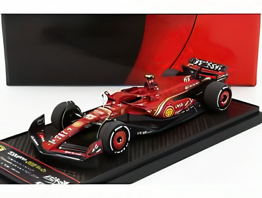 FERRARI F1 SF-24 TEAM スクーデリア・フェラーリ N 55 オーストラリアGP 2024 カルロス・サインツ レッド ブラック/BBR 1/43ミニカー 299台限定